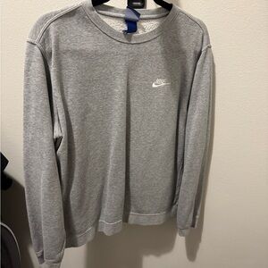Nike Heather Gray Crewneck Sweatshirt